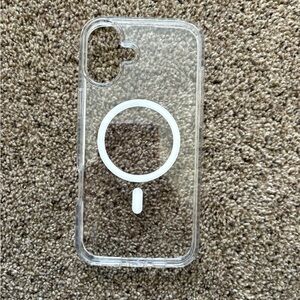 Clear Magnetic Phone Case iPhone 16 plus